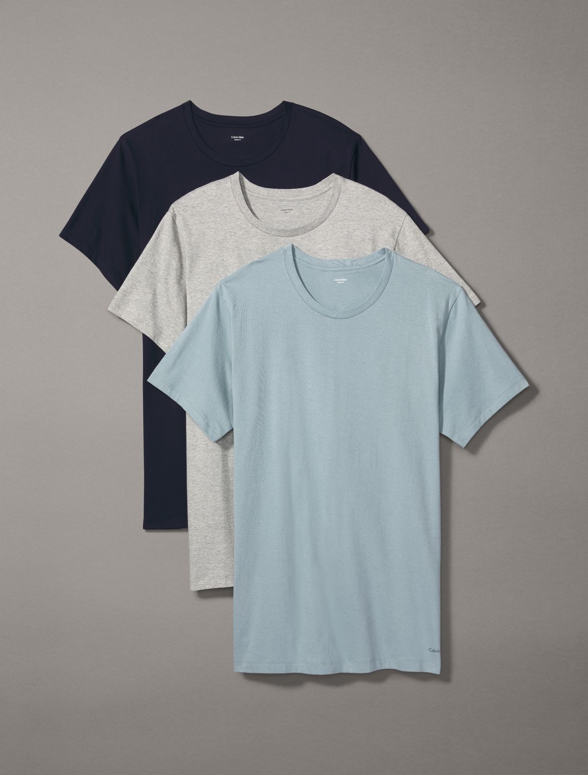 Calvin Klein Men's Cotton Classics 3-Pack Crewneck T-Shirt - White - XL