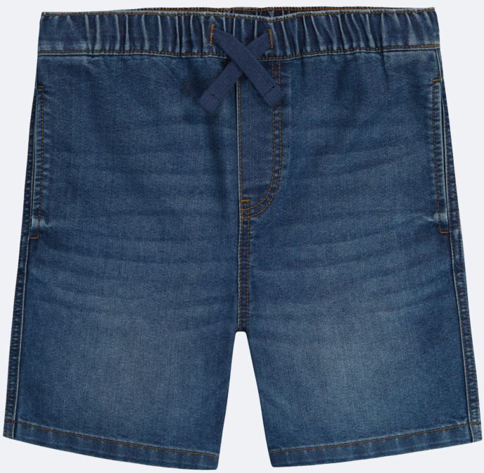 Calvin Klein Boys' Boys Modern Pull-On Denim Shorts - Blue - L