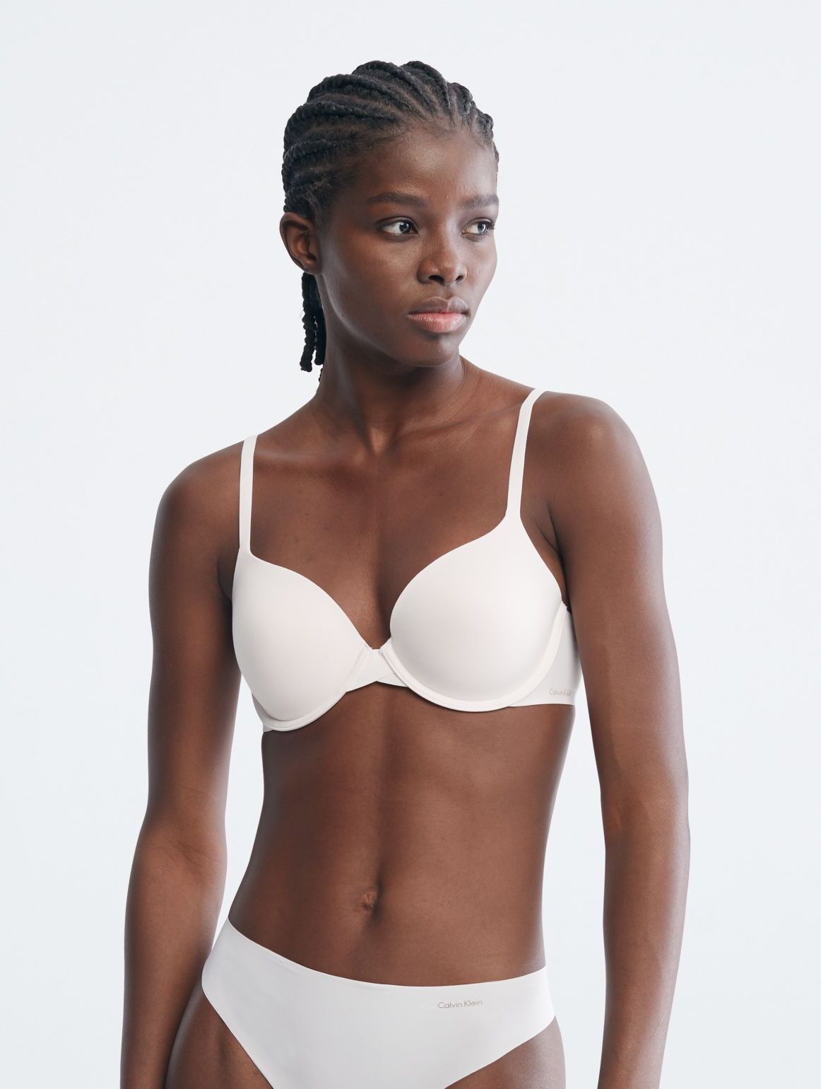 Calvin Klein Women's Perfectly Fit Modern T-Shirt Bra - White - 36DD