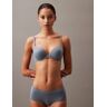 Calvin Klein Women's Perfectly Fit Memory Touch Push-Up Bra - Blue - 32D