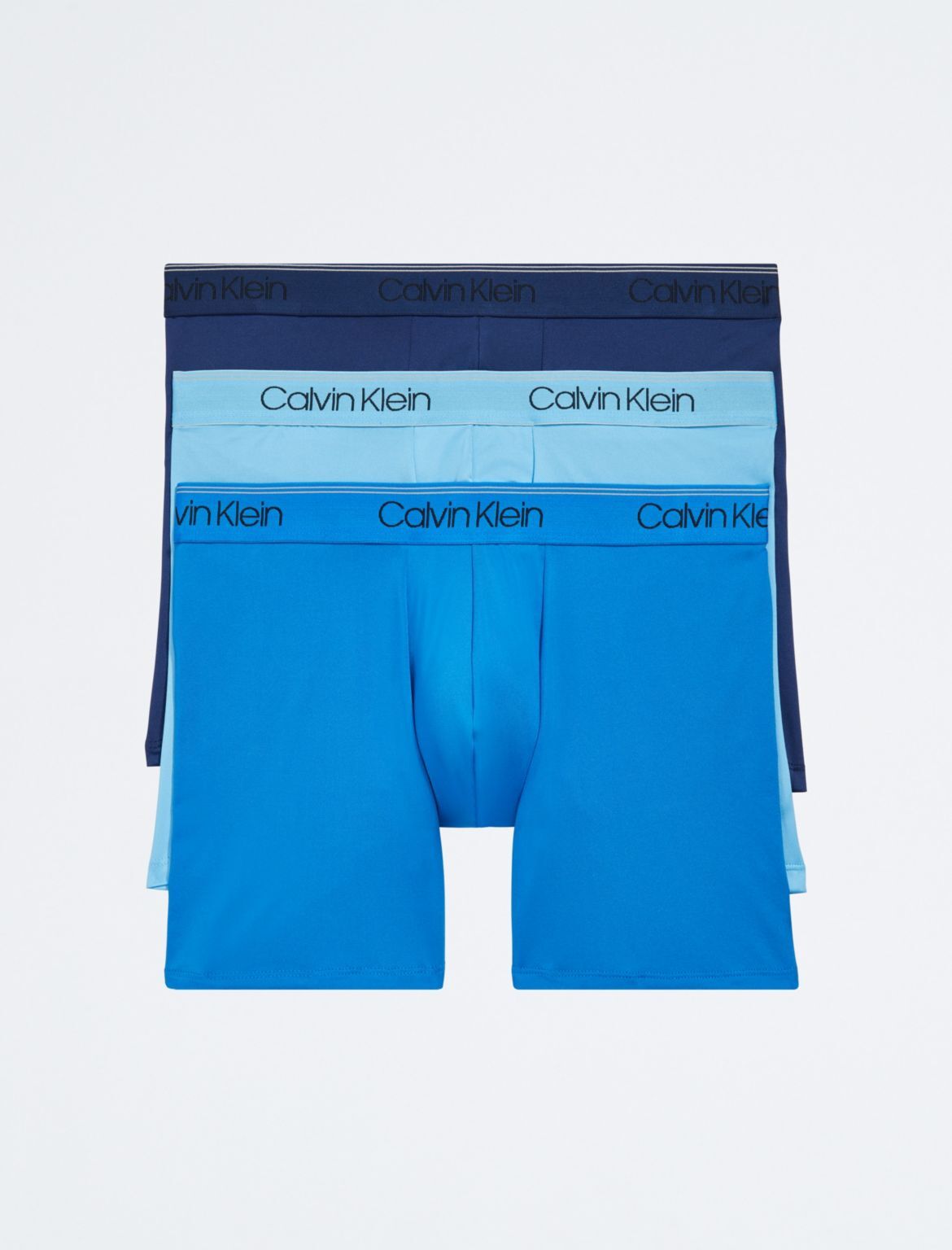 Calvin Klein Men's Micro Stretch 3-Pack Boxer Brief - Multi - L