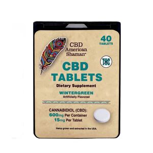 CBD American Shaman CBD Tablets THC Free