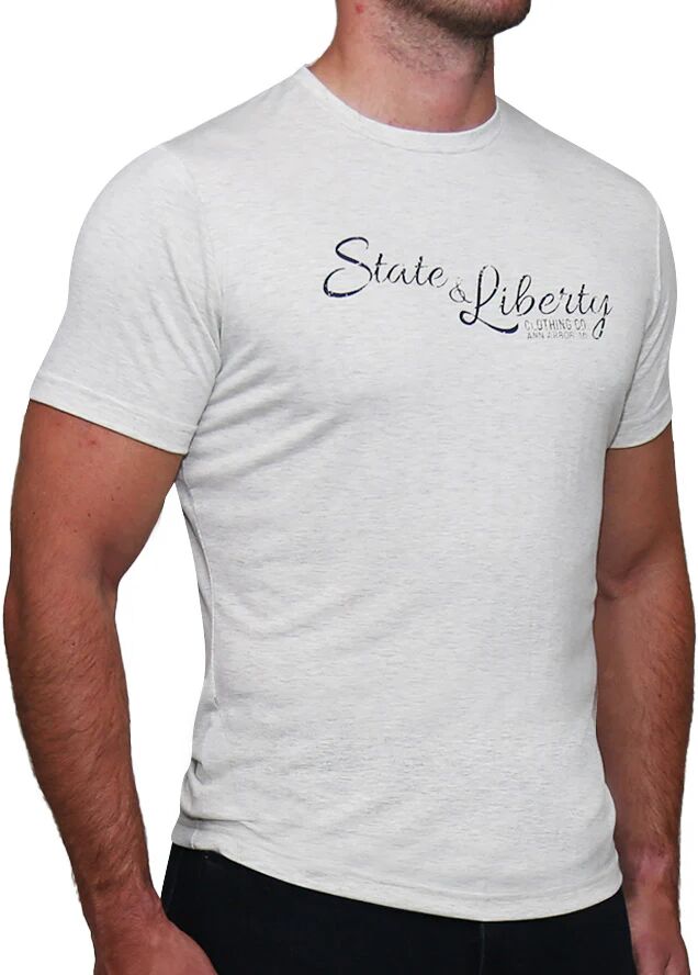 StateLiberty Logo T-Shirt - Oatmeal