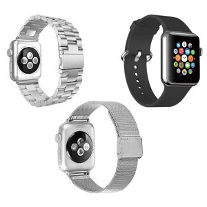 Strapsco Men's Strap Bundle for Apple Watch