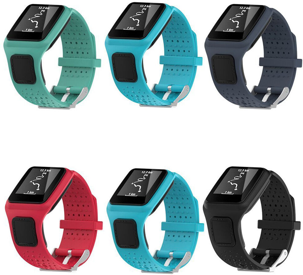 Strapsco Silicone Strap For TomTom Runner