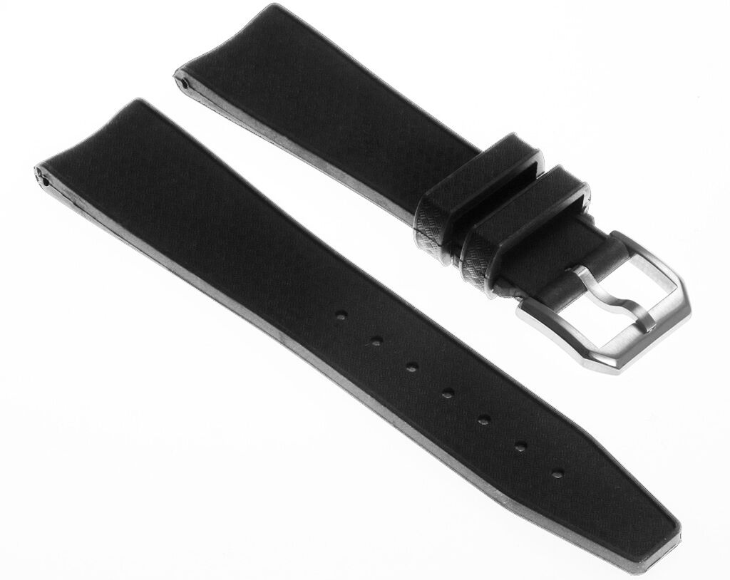 Strapsco Silicone Watch Strap for 262IWC IWC Aquatimer 323101