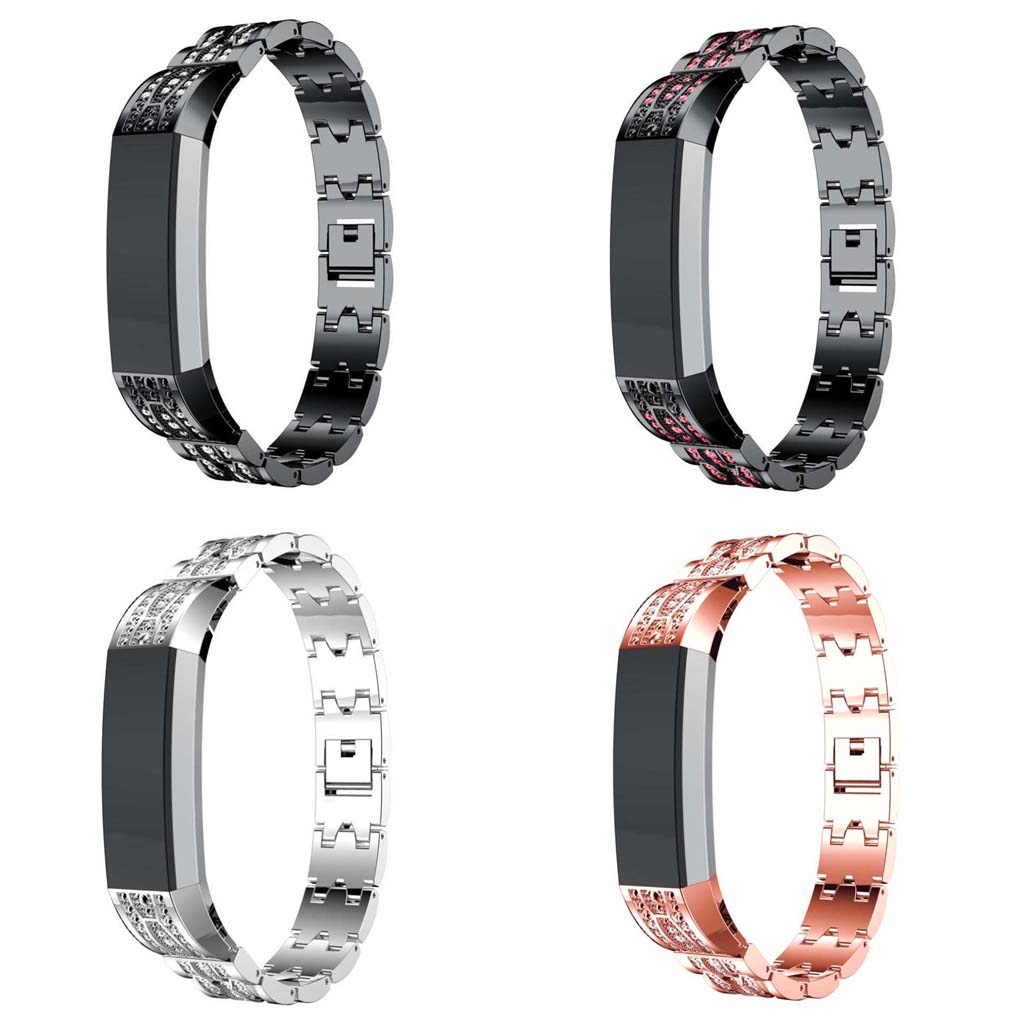 Strapsco Rhinestone Bracelet for Fitbit Alta & HR