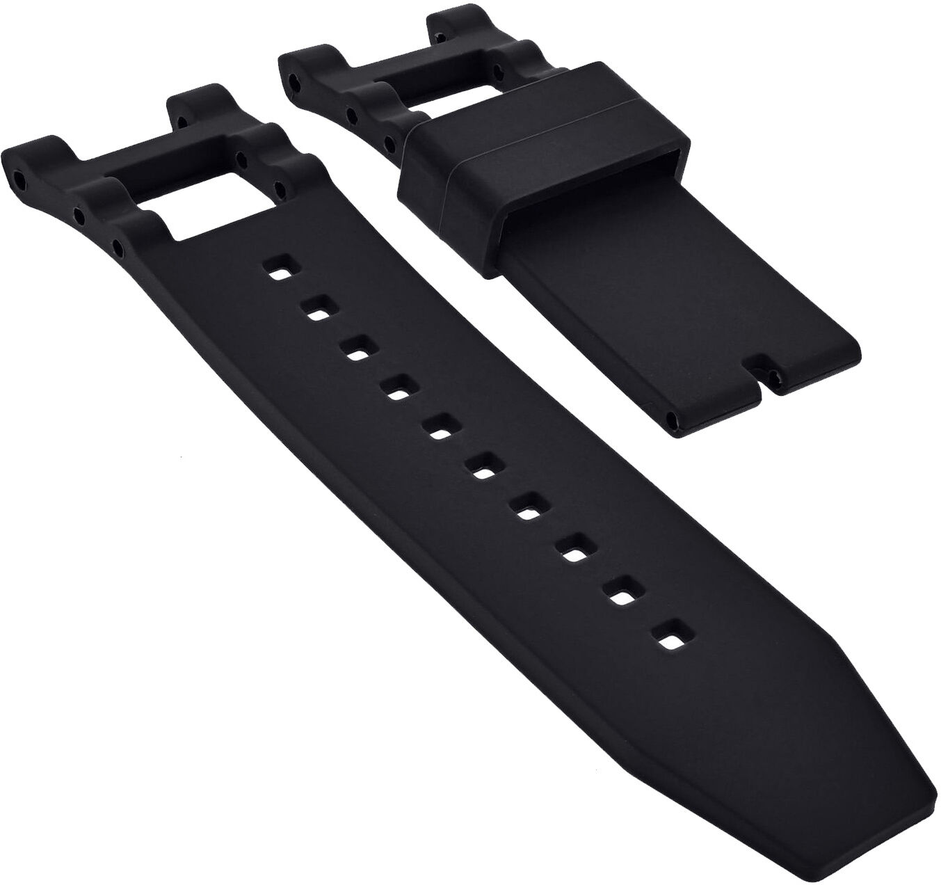 Strapsco Silicone Rubber Watch Strap for Invicta Subaqua Noma 3