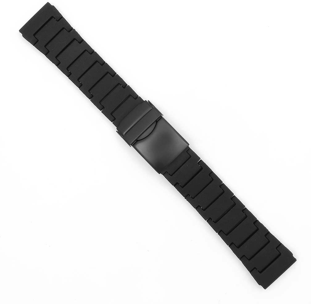 Strapsco Composite Waterproof Watch Strap with Removable Links