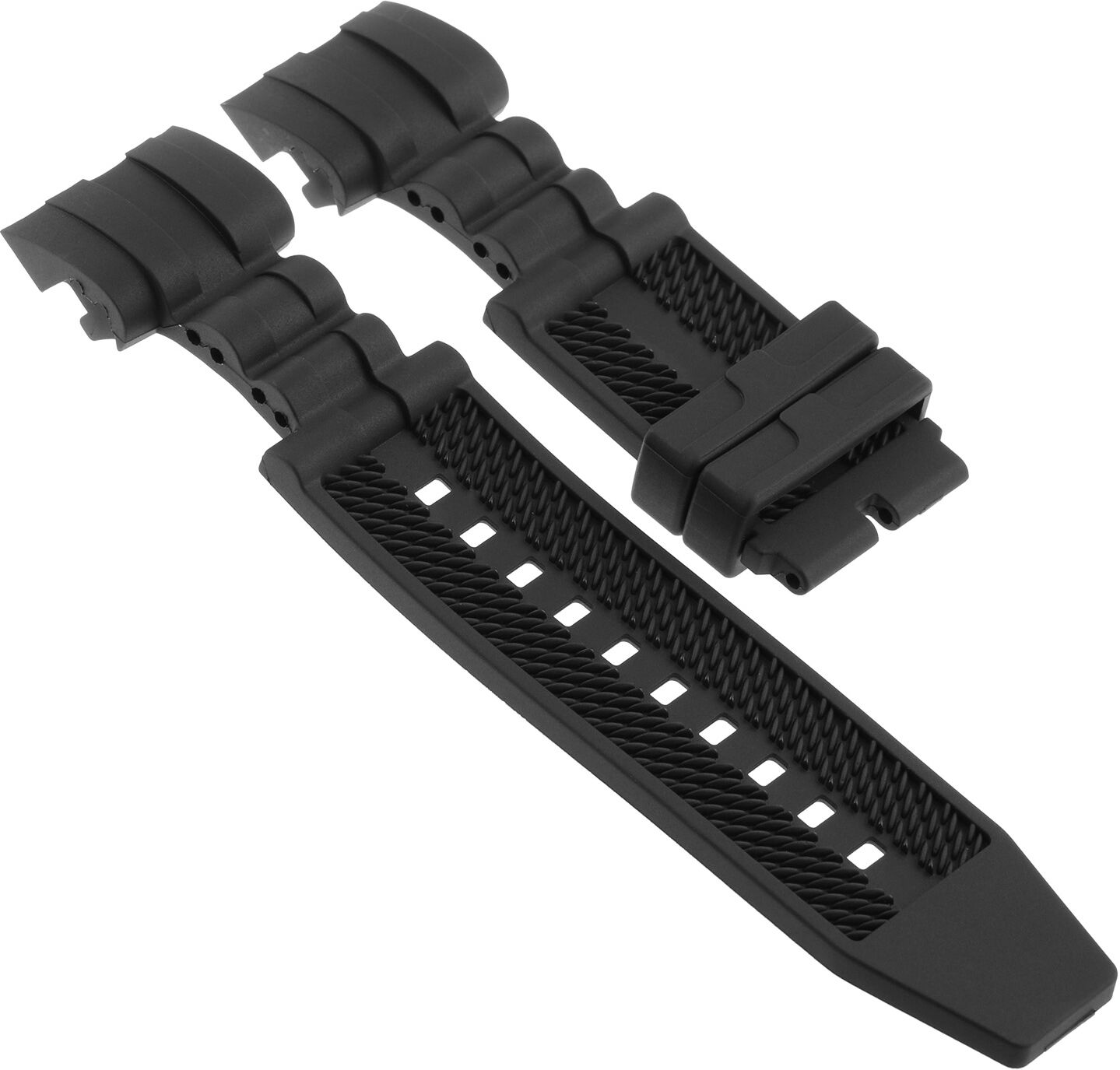 Strapsco Rubber Strap for Invicta Reserve Bolt Zeus