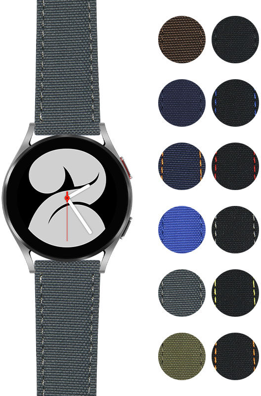 Strapsco Nylon Strap for Samsung Galaxy Watch 4