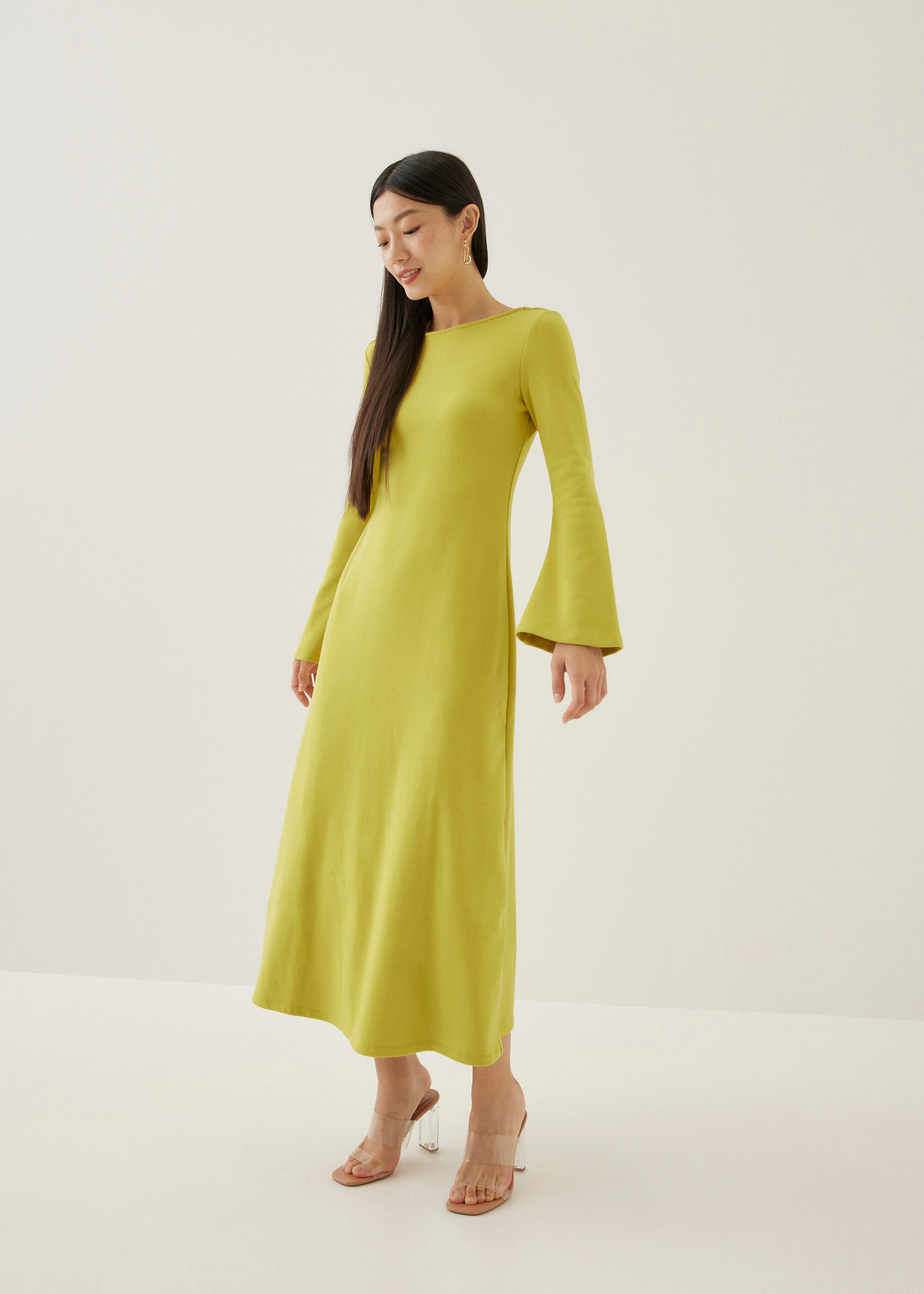 Love, Bonito Aivee Jersey Column Midaxi Dress-108-XL