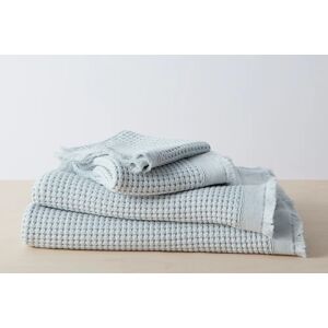 Allswell Home Stonewashed Waffle Towels - Silver Grey (Bath Sheet / Silver Grey)
