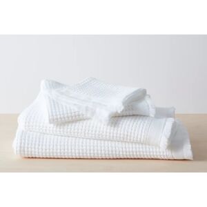 Allswell Home Stonewashed Waffle Towels - White (Bath Sheet / White)