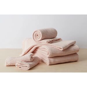 Allswell Home Stonewashed Waffle Towels Bundle (One Size / Blush)
