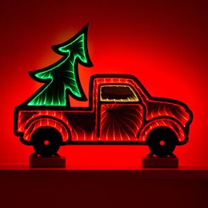 Melrose International, LLC LED Christmas Tree Truck Infinity Light