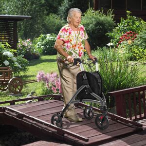 GoPlus Costway Foldable Rollator Walker GoPlus Costway Foldable Rollator Walker