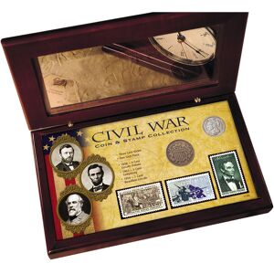 UPM Global LLC Civil War Coin and Stamp Box Set
