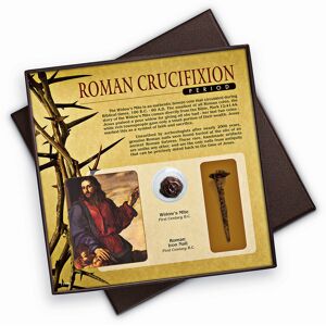 UPM Global LLC Roman Crucifixion Period Widow's Mite Bronze Coin and Nail Collection