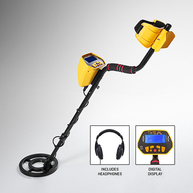 Explore Scientific LLC Pro Digital Metal Detector with Headphones