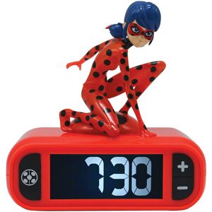 LEXIBOOK AMERICA INC Miraculous Ladybug Digital Alarm Clock with Nightlight