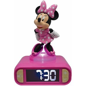 LEXIBOOK AMERICA INC Disney Minnie Mouse Digital Alarm Clock with Nightlight