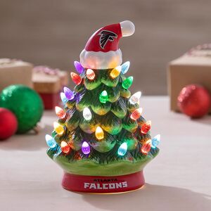 Evergreen Enterprises of Virginia 8'' NFL LED Ceramic Christmas Tree - Minnesota Vikings