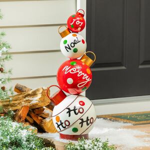 Evergreen Enterprises of Virginia Indoor/Outdoor Stacked Ornament Statue