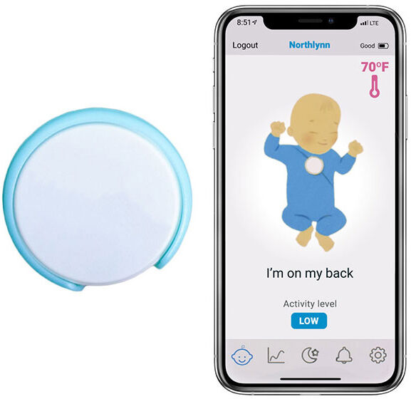 MonDevices Cordless Wearable Baby Monitor