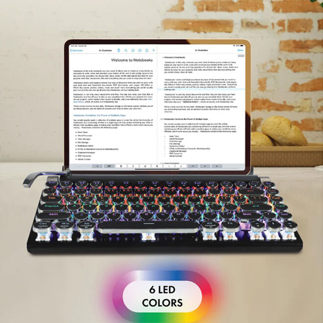 Foto Electric Supply Co. INC Retro LED Typewriter Keyboard