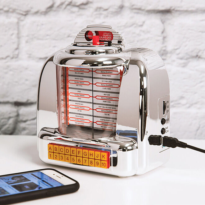 Modern Marketing Concepts Inc./Crosley Radio Tabletop Diner Jukebox Radio with Bluetooth