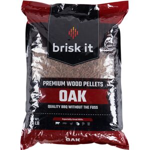 Brisk It Labs, Inc Premium Oak Wood Pellets for Smart Wood Pellet Smoker Grill