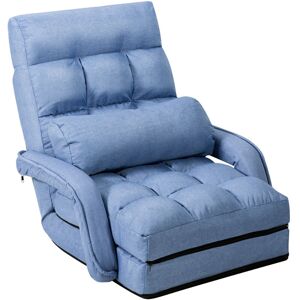 GoPlus Costway Folding Floor Chair Sofa Bed - Gray