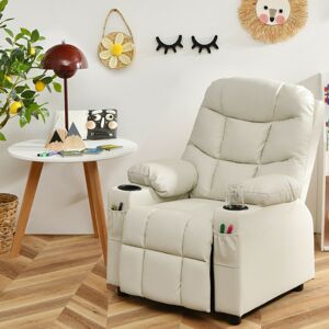 GoPlus Costway Kids Recliner Chair - Brown