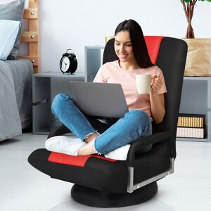 GoPlus Costway 360-Degree Swivel Gaming Floor Chair - Blue