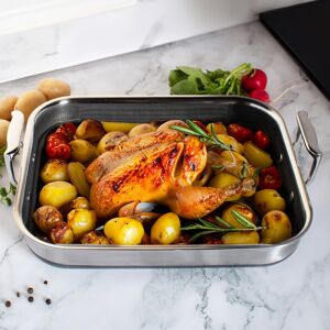 Livwell Brands LLC 14'' Hybrid Nonstick Roasting Pan with Rack Livwell Brands LLC 14'' Hybrid Nonstick Roasting Pan with Rack