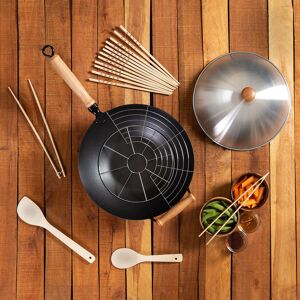 Escali Corp dba Kitchen Supply 10-Piece 14'' Nonstick Wok Set Escali Corp dba Kitchen Supply 10-Piece 14'' Nonstick Wok Set