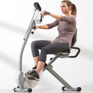 Stamina Products, Inc. Space Saving Recumbent Exercise Bike with Upper Body Motion