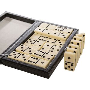 Brouk & Co The Line Em Up Domino Set - Blue Ostrich