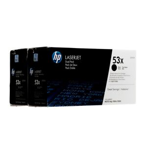 HP Q7553XD   HP 53X 2-Pack   Original HP High-Yield Dual Pack Toner Cartridges - Black