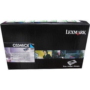Lexmark C5346CX   Original Lexmark Toner Cartridge - Cyan