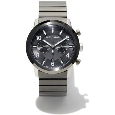 Kendra Scott Hudson Gun Stainless Steel 41mm Watch Kendra Scott Hudson Gun Stainless Steel 41mm Watch