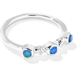 Kendra Scott Davie Trio Sterling Silver Band Ring Kendra Scott Davie Trio Sterling Silver Band Ring