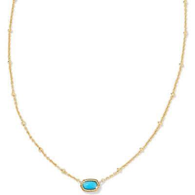 Kendra Scott Mini Elisa Gold Satellite Short Pendant Necklace Kendra Scott Mini Elisa Gold Satellite Short Pendant Necklace