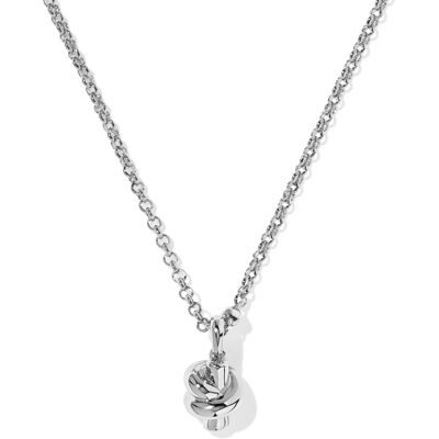 Kendra Scott Parker Knot Silver Short Pendant Necklace Kendra Scott Parker Knot Silver Short Pendant Necklace