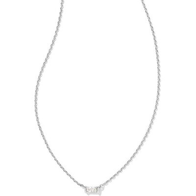 Kendra Scott Juliette Silver Pendant Necklace Kendra Scott Juliette Silver Pendant Necklace