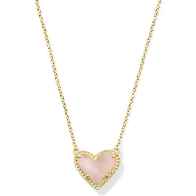 Kendra Scott Ari Heart Gold Pendant Necklace Kendra Scott Ari Heart Gold Pendant Necklace
