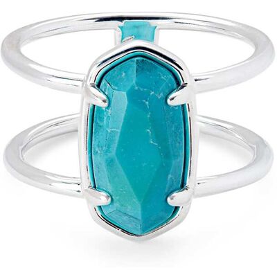 Kendra Scott Elyse Sterling Silver Double Band Ring Kendra Scott Elyse Sterling Silver Double Band Ring