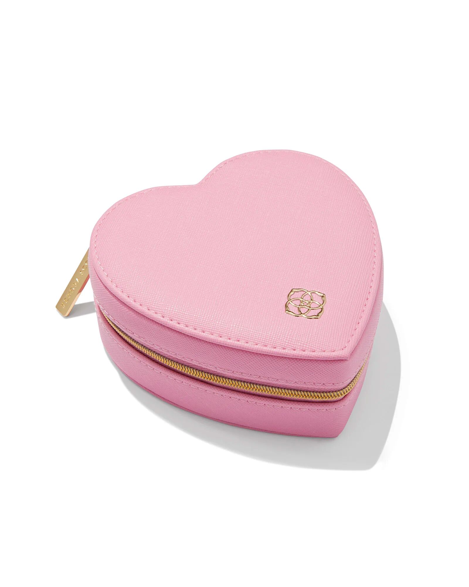 Kendra Scott Heart Jewelry Case in Pink   Pu (Polyurethane)