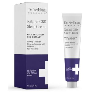 Dr Kerklaan Therapeutics Dr Kerklaan Natural CBD Sleep Cream 1 oz